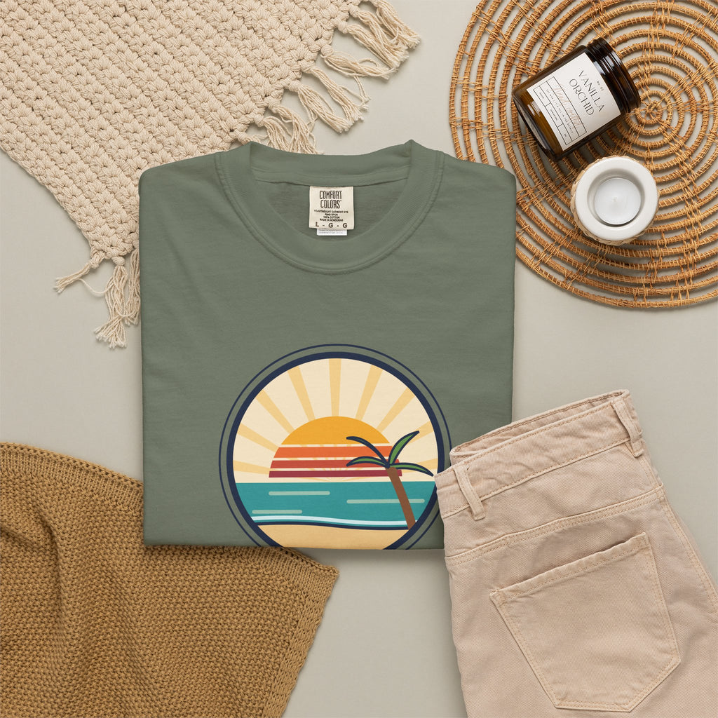 Rise Anyway T‑Shirt — Retro Sunrise Motivational Tee