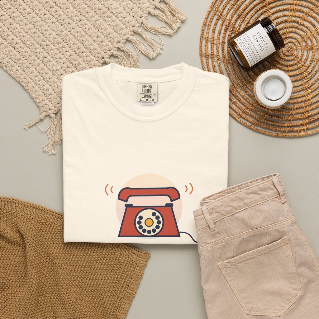 Call Me Old Fashioned T-Shirt — Retro Phone Vintage Humor Tee
