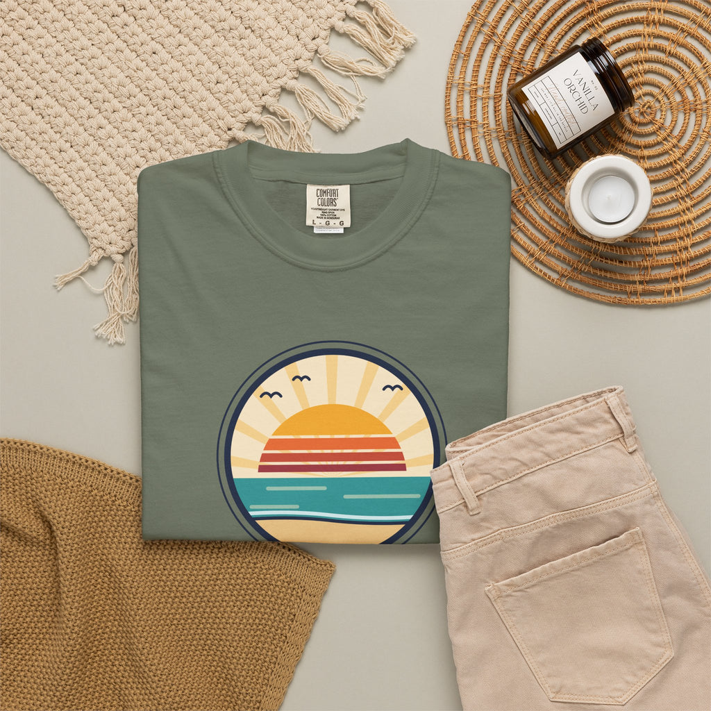 Sunrise Second Chance T-Shirt — Inspirational Beach Sunrise Graphic Tee