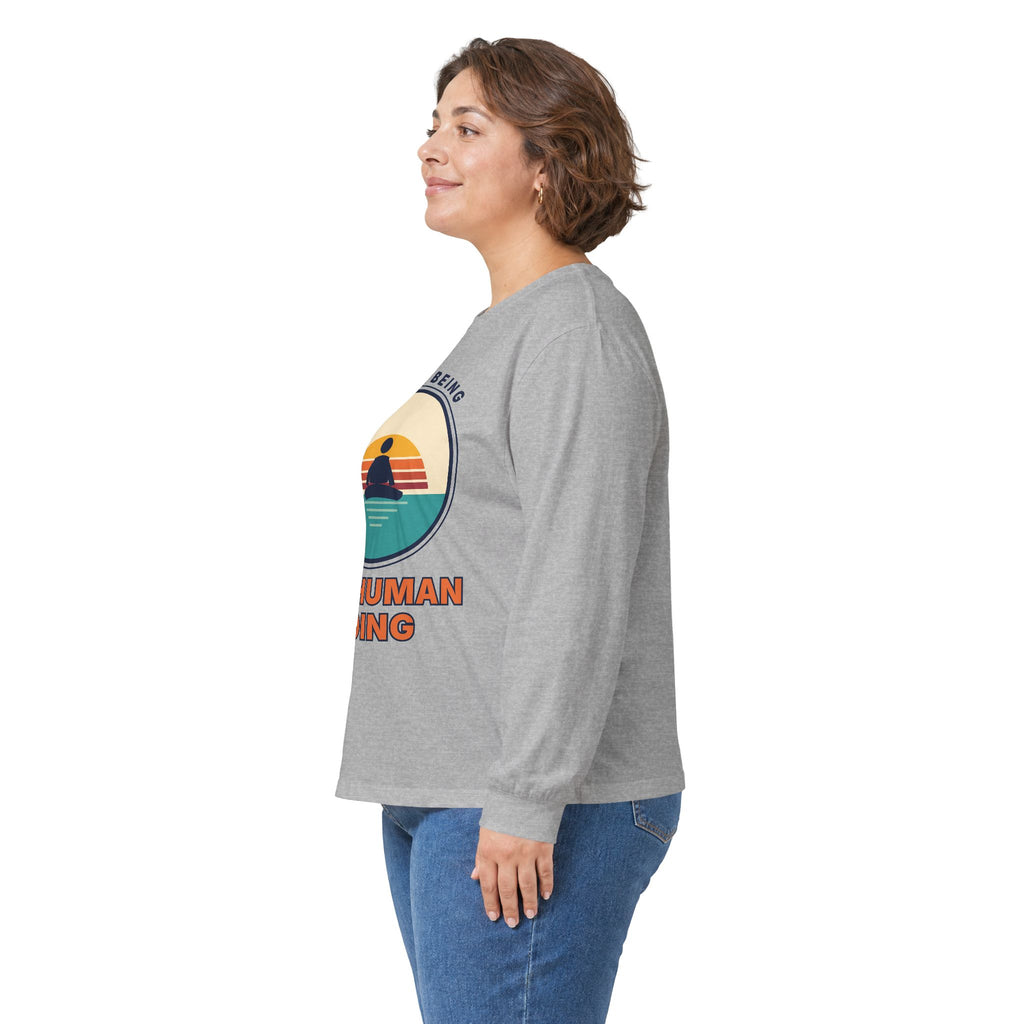 Human Being Not Human Doing Long Sleeve Tee
