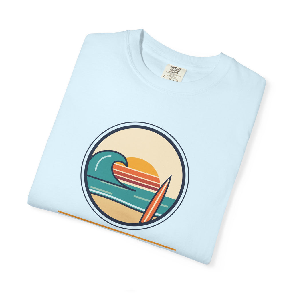 Ride the Waves T-Shirt — 'Ride the Waves, Life Sends You' Surf Graphic Tee