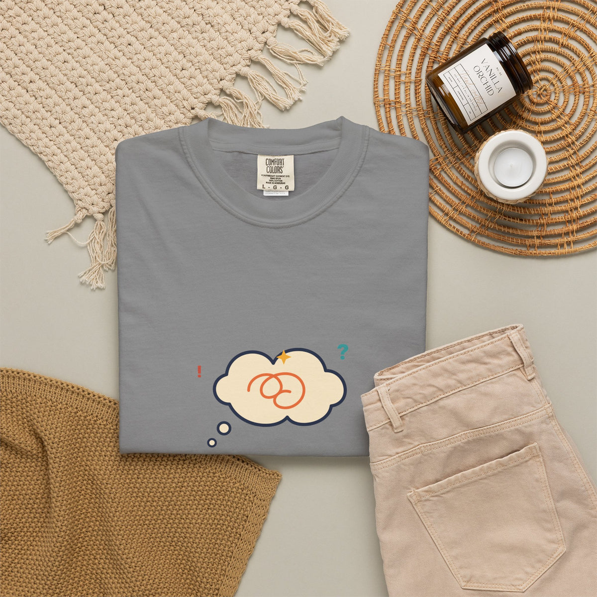 Overthought T-Shirt — "Veni, Vidi, Overthought" Funny Introvert Tee