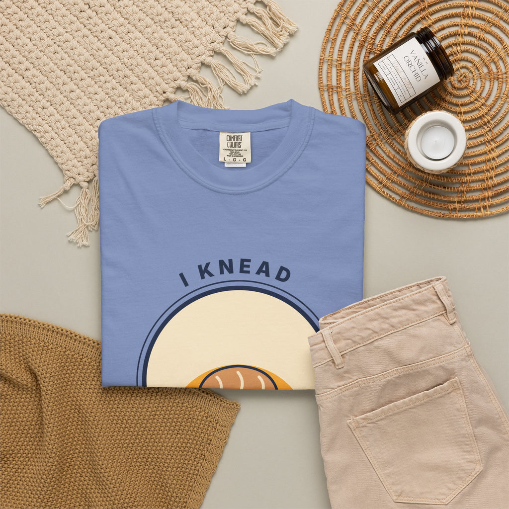 I Knead to Bake T-Shirt — Cute Retro Bread Baking Graphic Tee for Bakers & Pastry Lovers