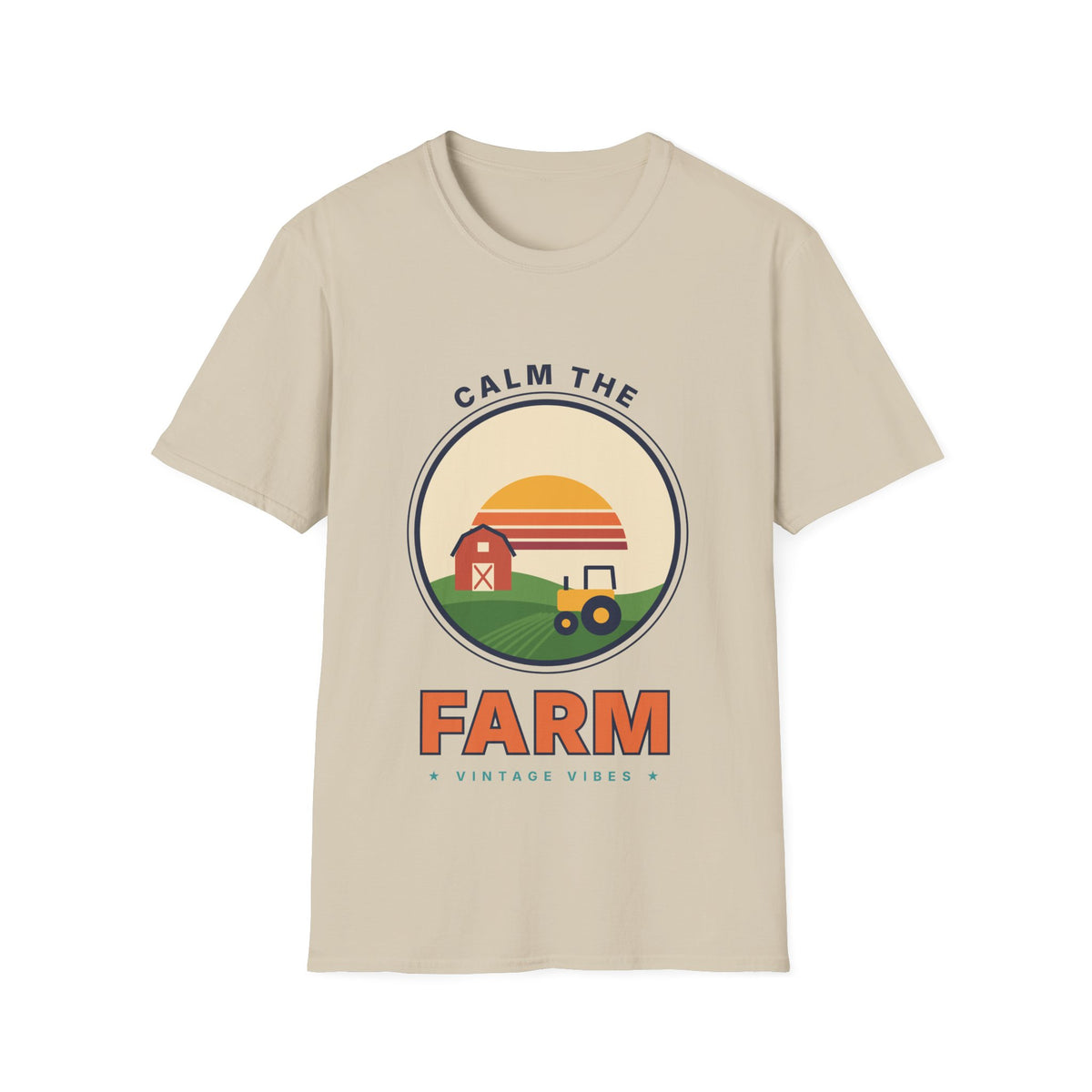 Calm the Farm Vintage Farm T-Shirt