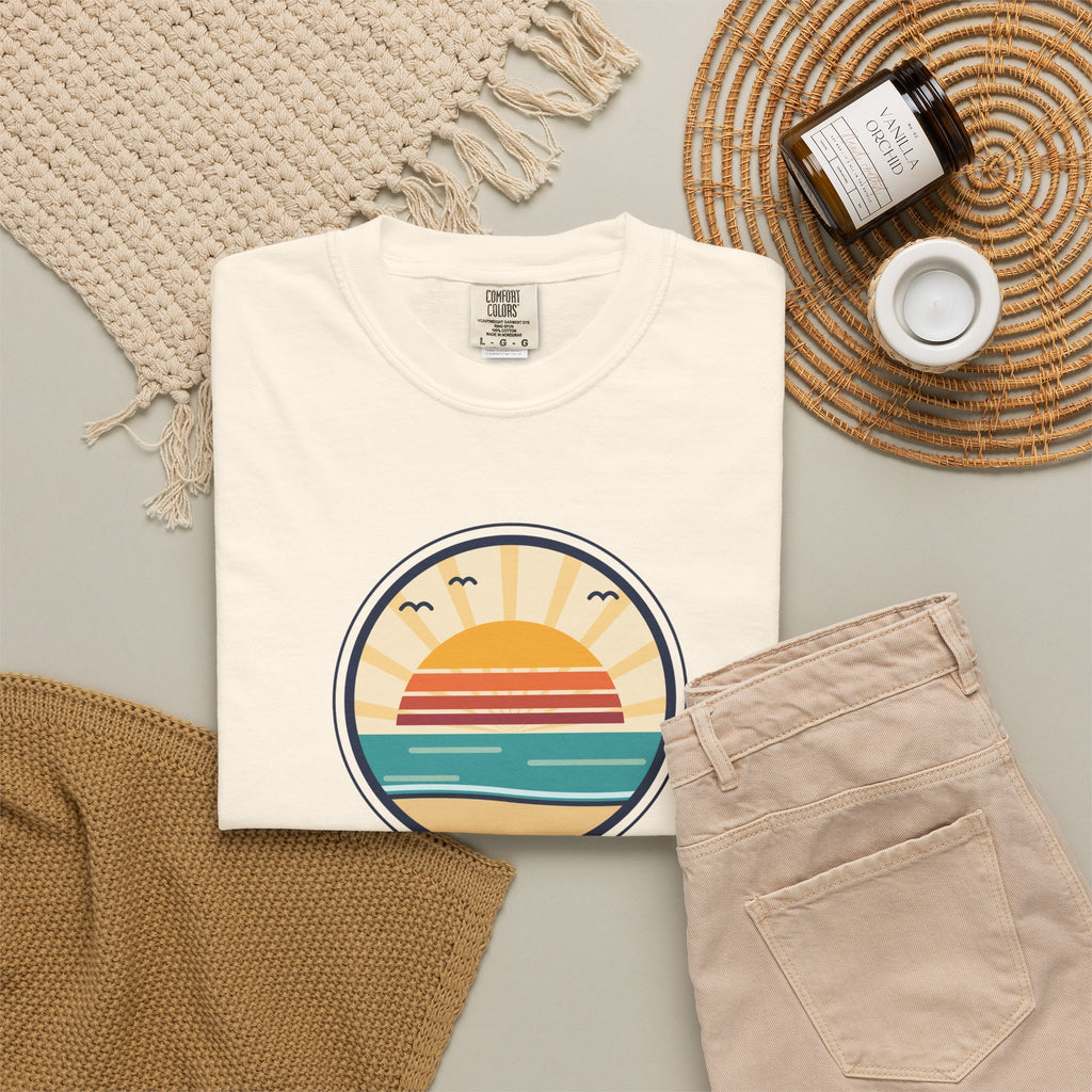 Sunrise Second Chance T-Shirt — Inspirational Beach Sunrise Graphic Tee