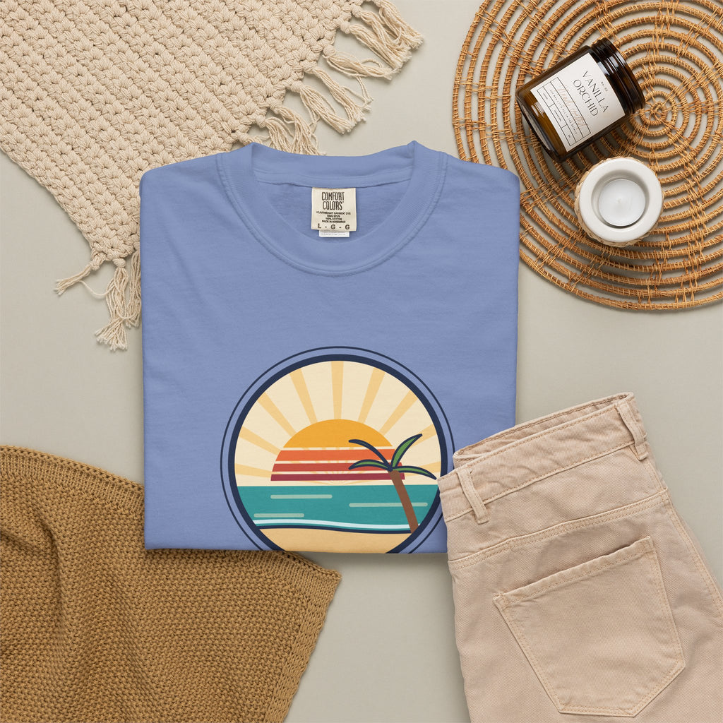 Rise Anyway T‑Shirt — Retro Sunrise Motivational Tee