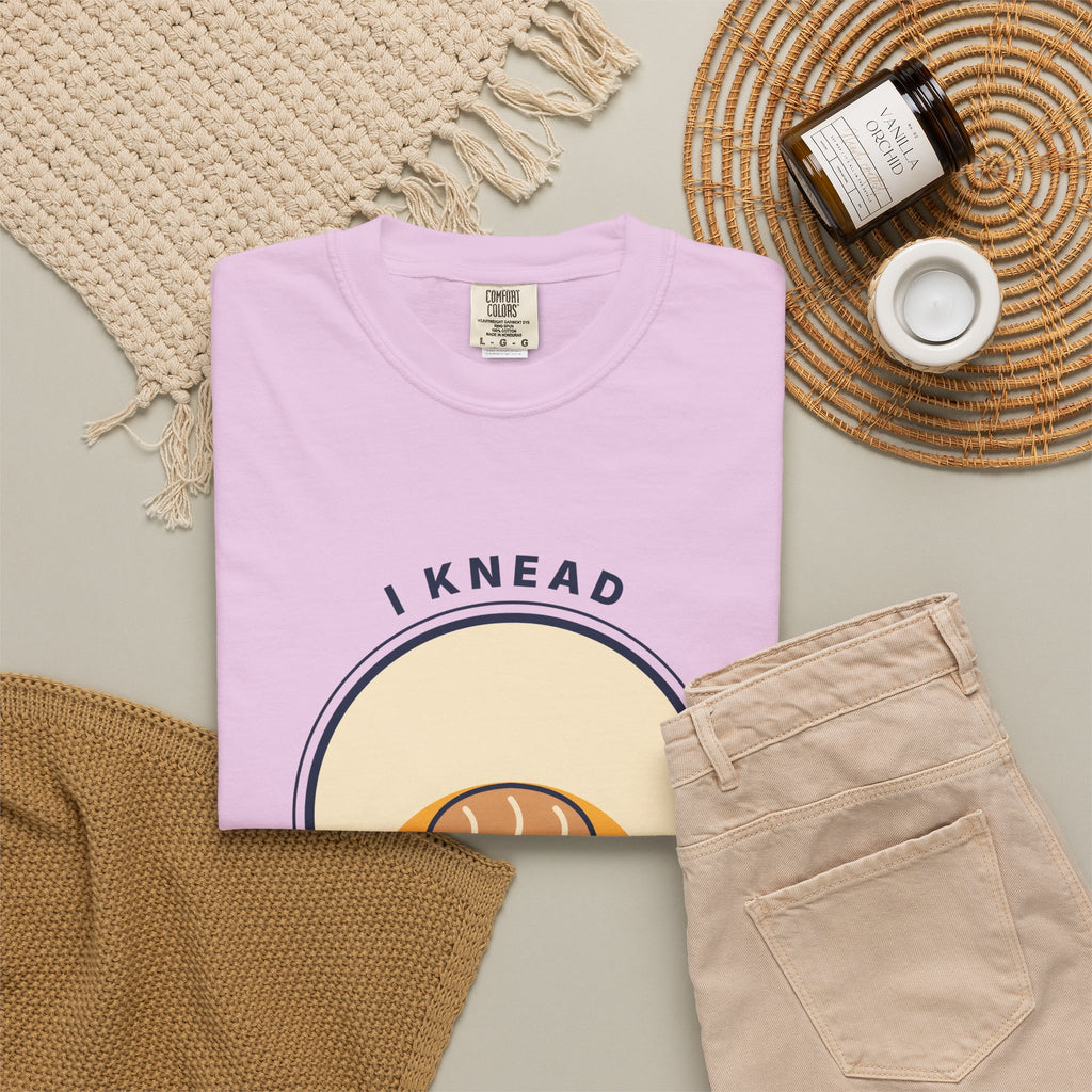 I Knead to Bake T-Shirt — Cute Retro Bread Baking Graphic Tee for Bakers & Pastry Lovers