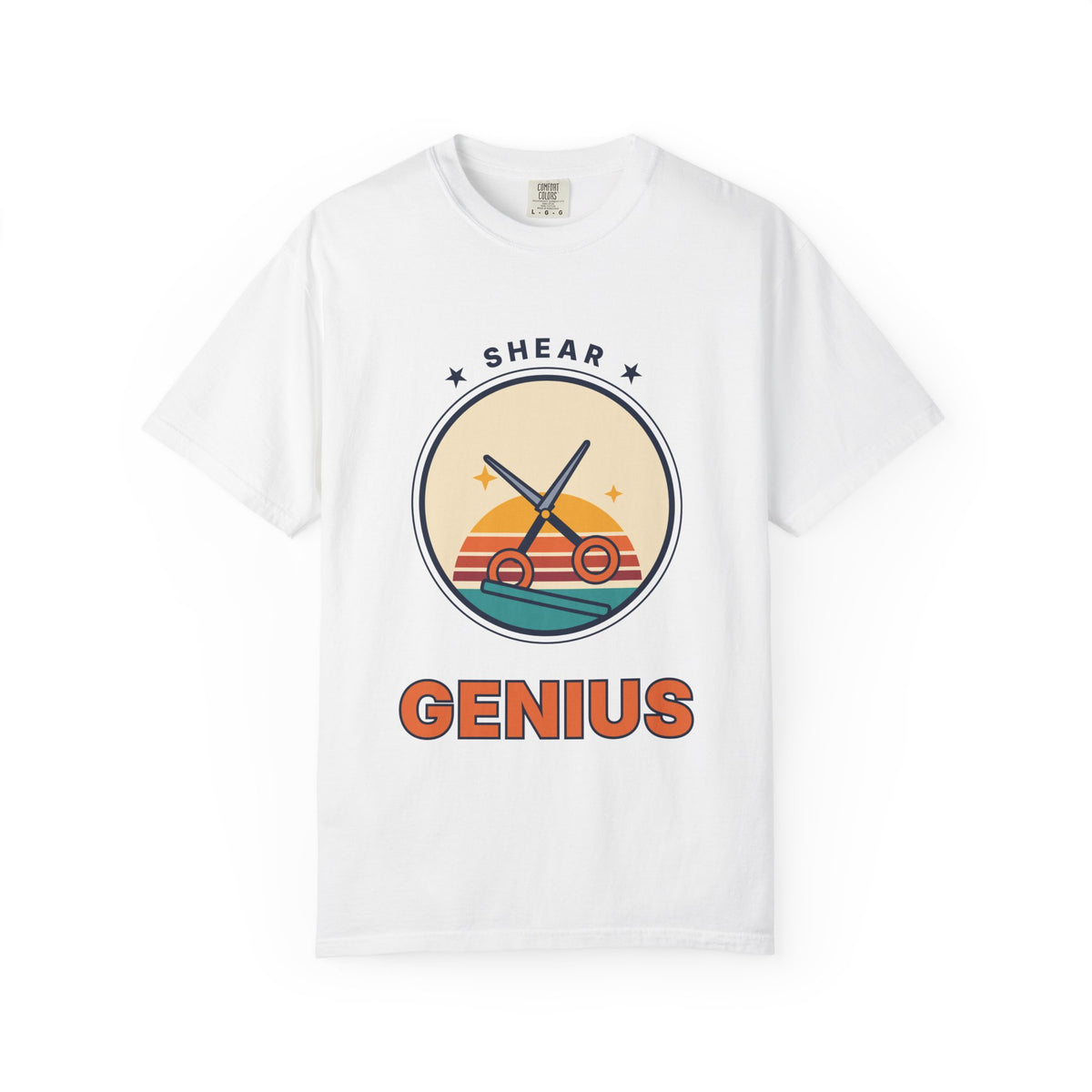 Hair Dressing Retro T-Shirt-Dyed T-shirt