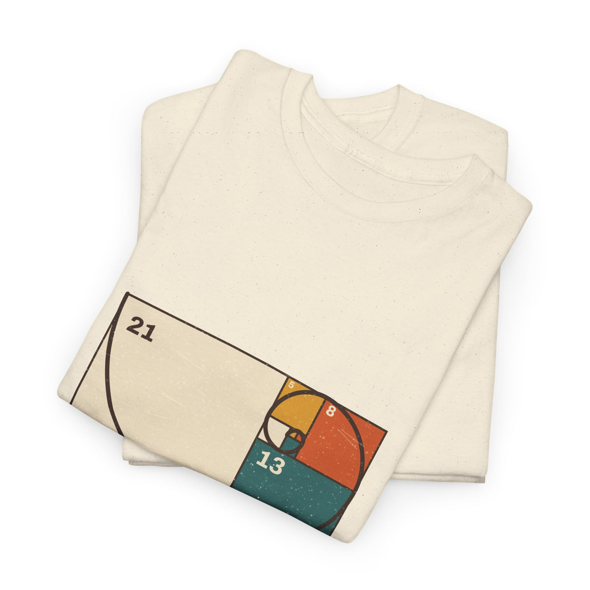 Golden Ratio T-Shirt — Fibonacci Spiral Math Graphic Tee