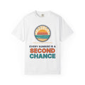 Sunrise Second Chance T-Shirt — Inspirational Beach Sunrise Graphic Tee