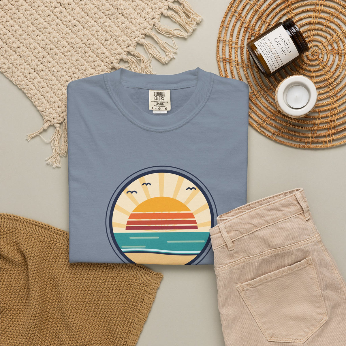 Sunrise Second Chance T-Shirt — Inspirational Beach Sunrise Graphic Tee