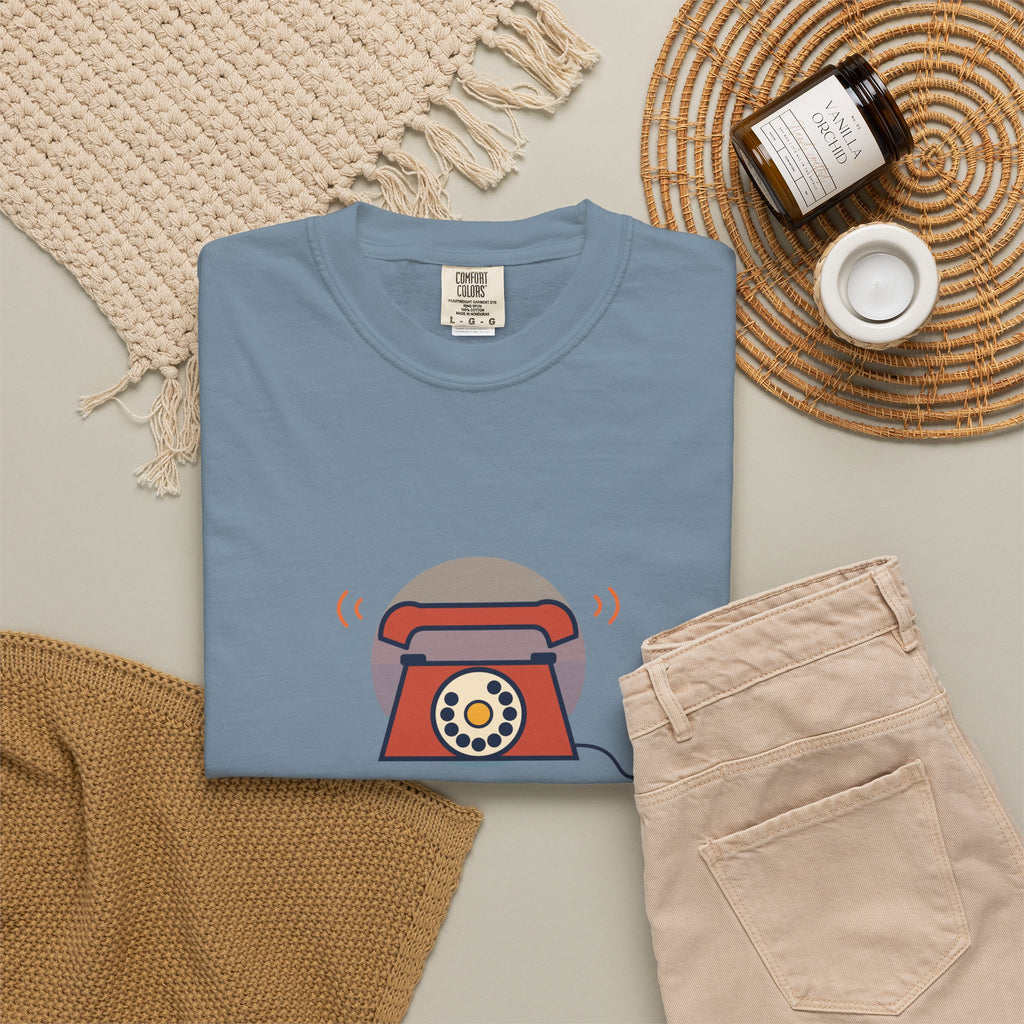 Call Me Old Fashioned T-Shirt — Retro Phone Vintage Humor Tee