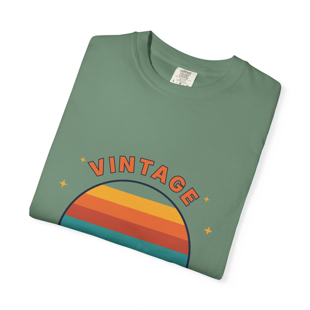 Vintage Vibes T-Shirt — Retro Sunset Graphic Tee