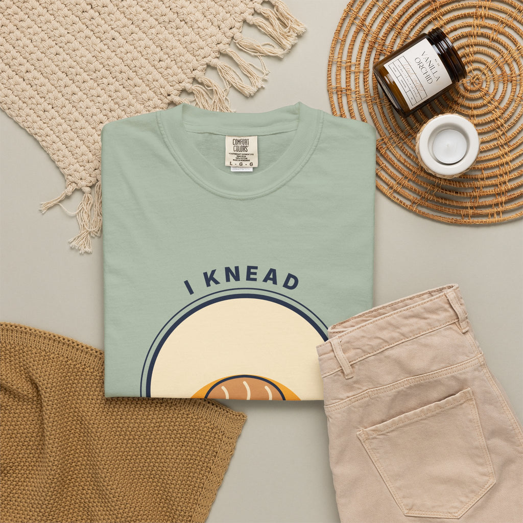 I Knead to Bake T-Shirt — Cute Retro Bread Baking Graphic Tee for Bakers & Pastry Lovers