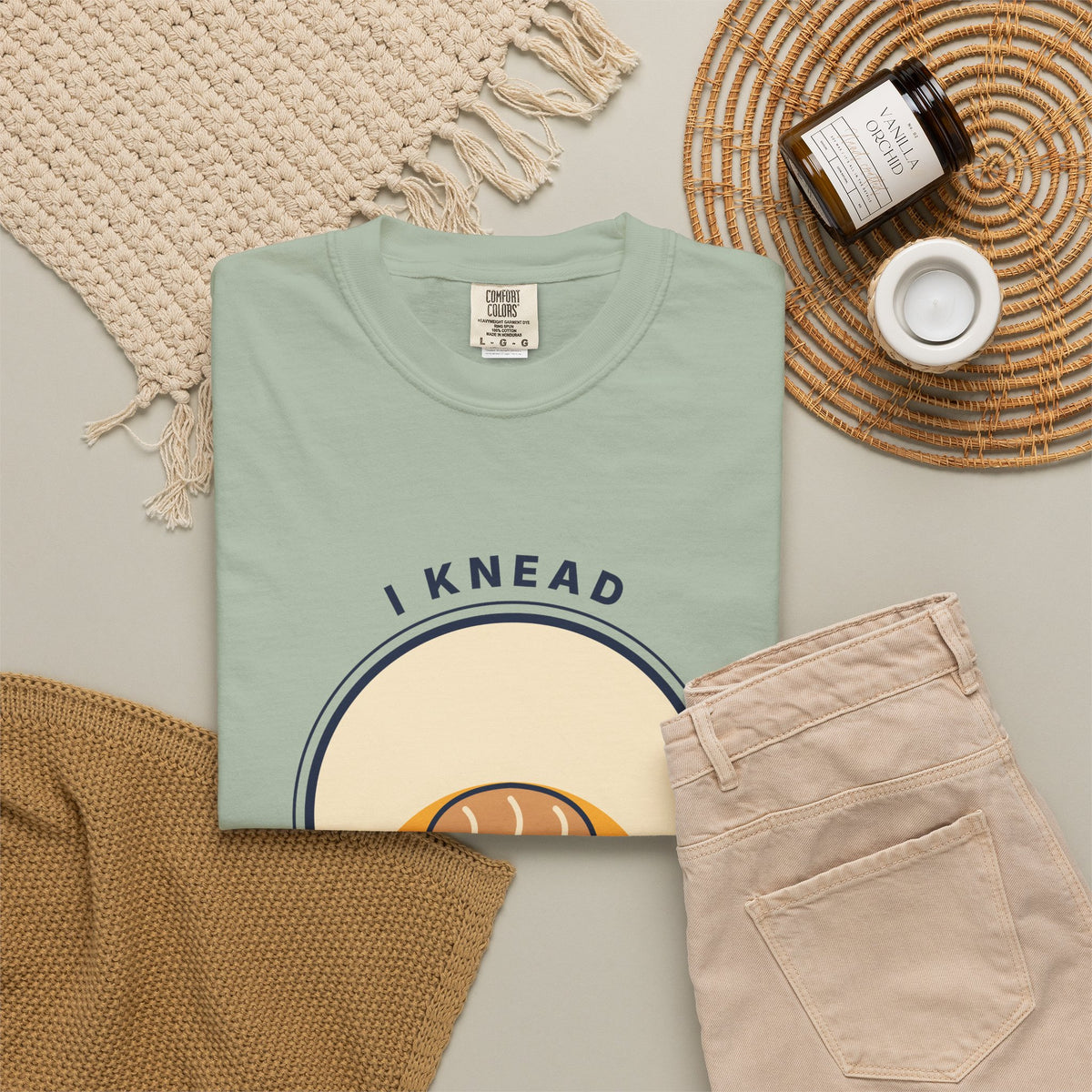 I Knead to Bake T-Shirt — Cute Retro Bread Baking Graphic Tee for Bakers & Pastry Lovers