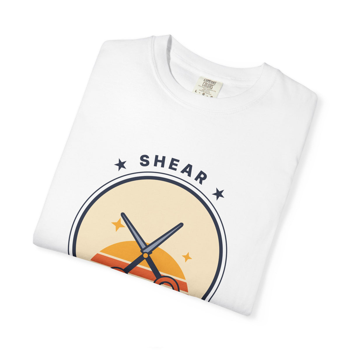 Hair Dressing Retro T-Shirt-Dyed T-shirt