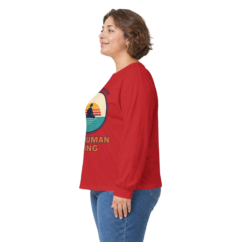 Human Being Not Human Doing Long Sleeve Tee