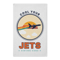 Cool Your Jets Vintage Plane Tea Towel