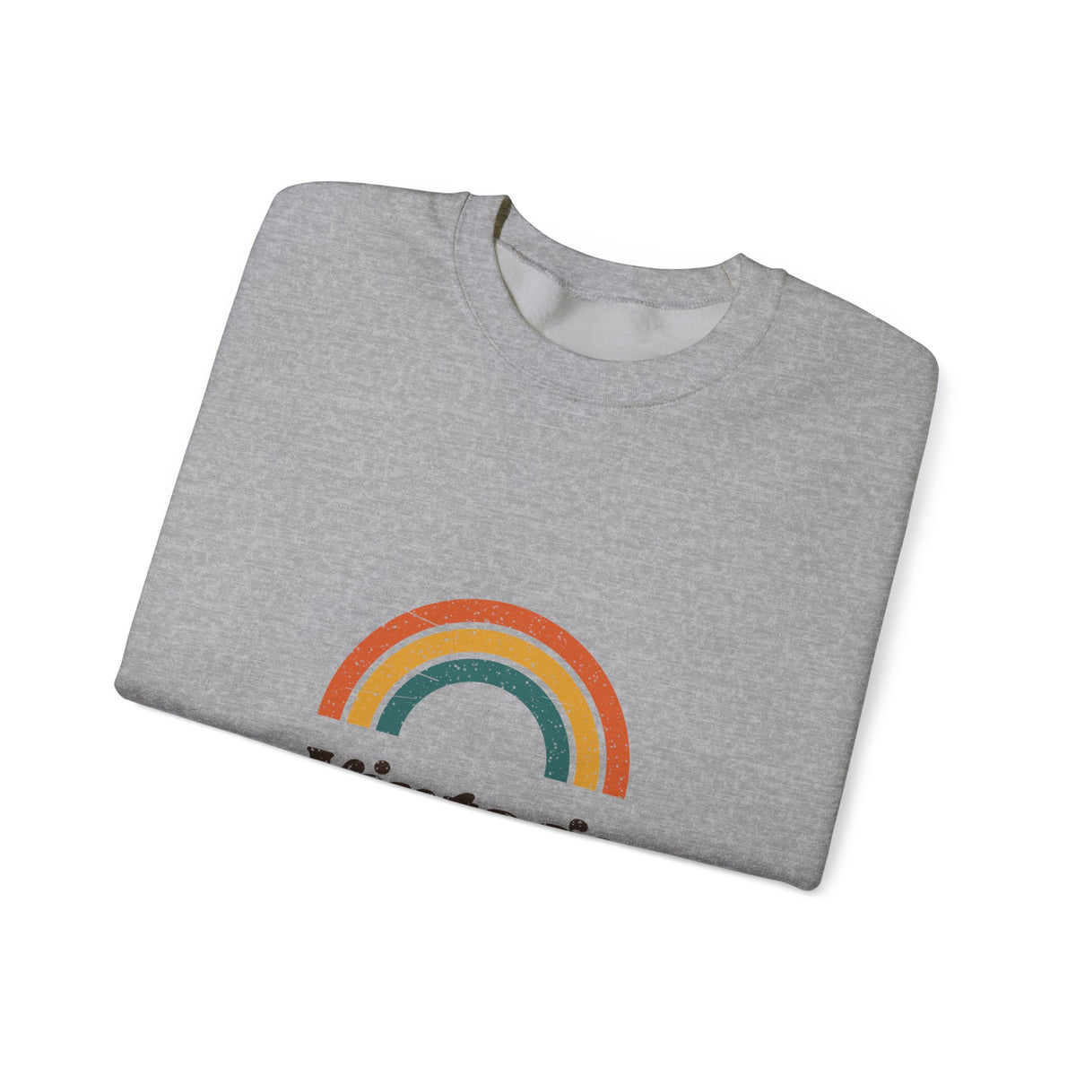 Vintage Vibes Rainbow Sweatshirt