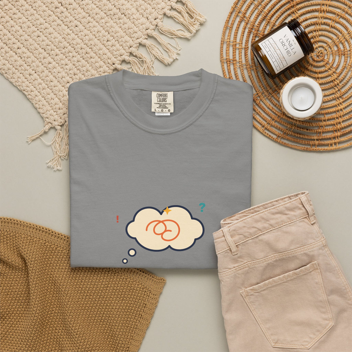 Overthought T-Shirt — "Veni, Vidi, Overthought" Funny Introvert Tee