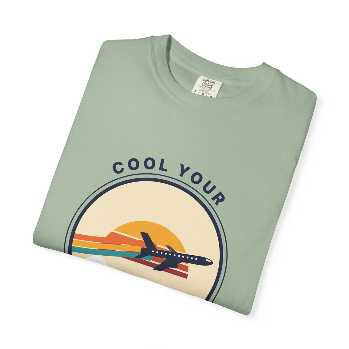 Cool Your Jets Vintage Airplane T-Shirt
