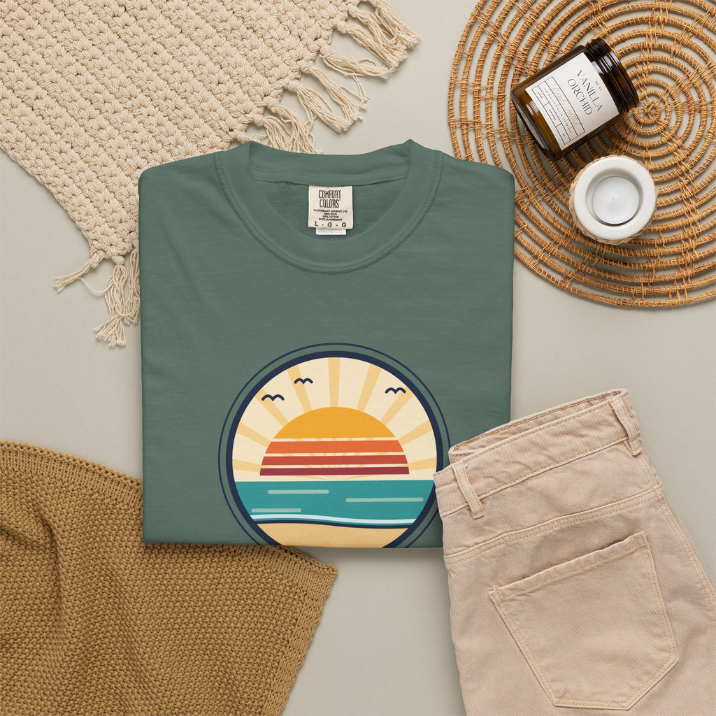 Sunrise Second Chance T-Shirt — Inspirational Beach Sunrise Graphic Tee