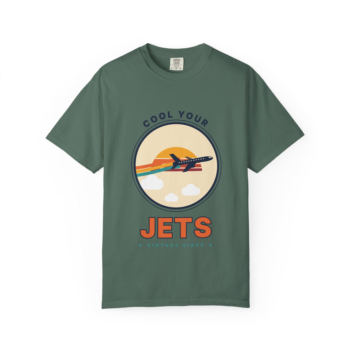 Cool Your Jets Vintage Airplane T-Shirt