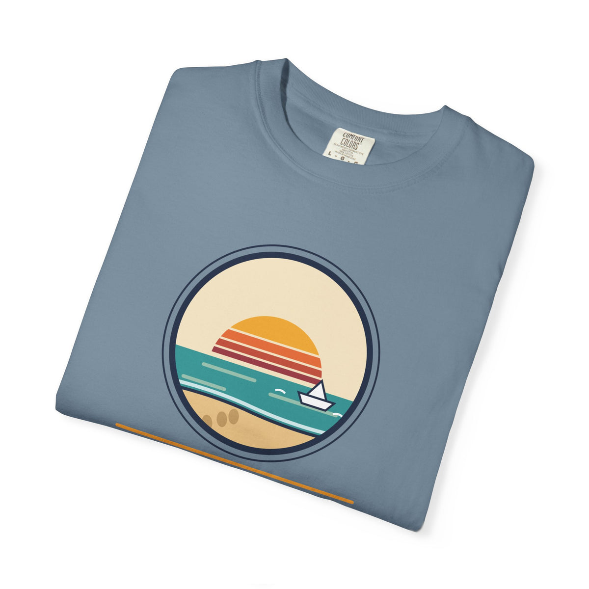 Drift Out With The Tide T-Shirt — Relaxing Beach Sunset Tee