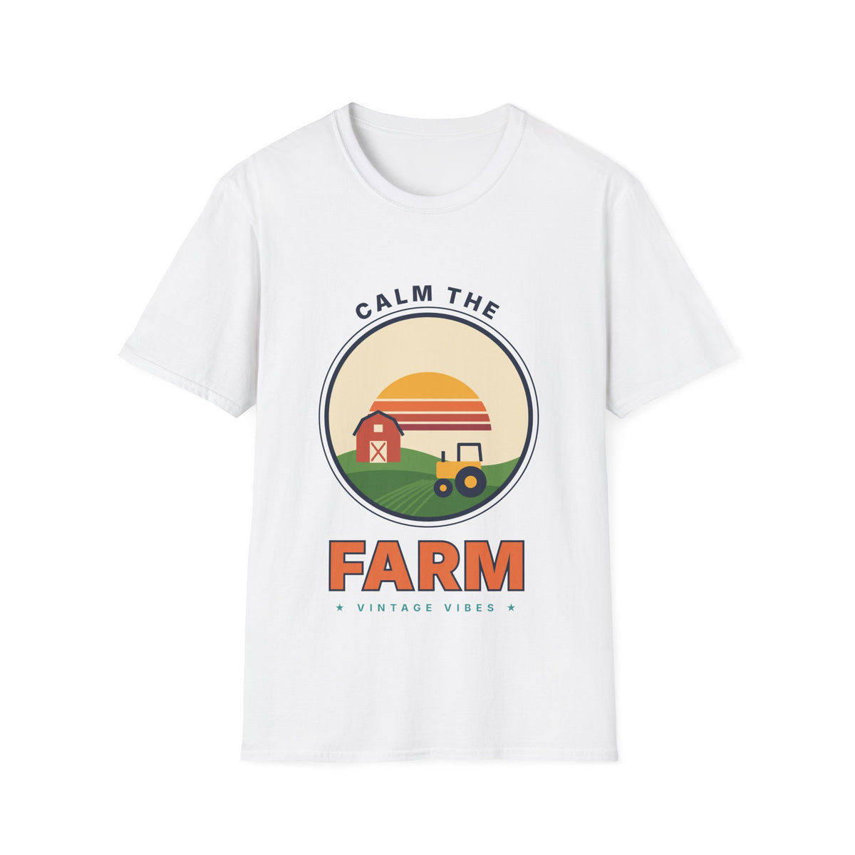 Calm the Farm Vintage Farm T-Shirt