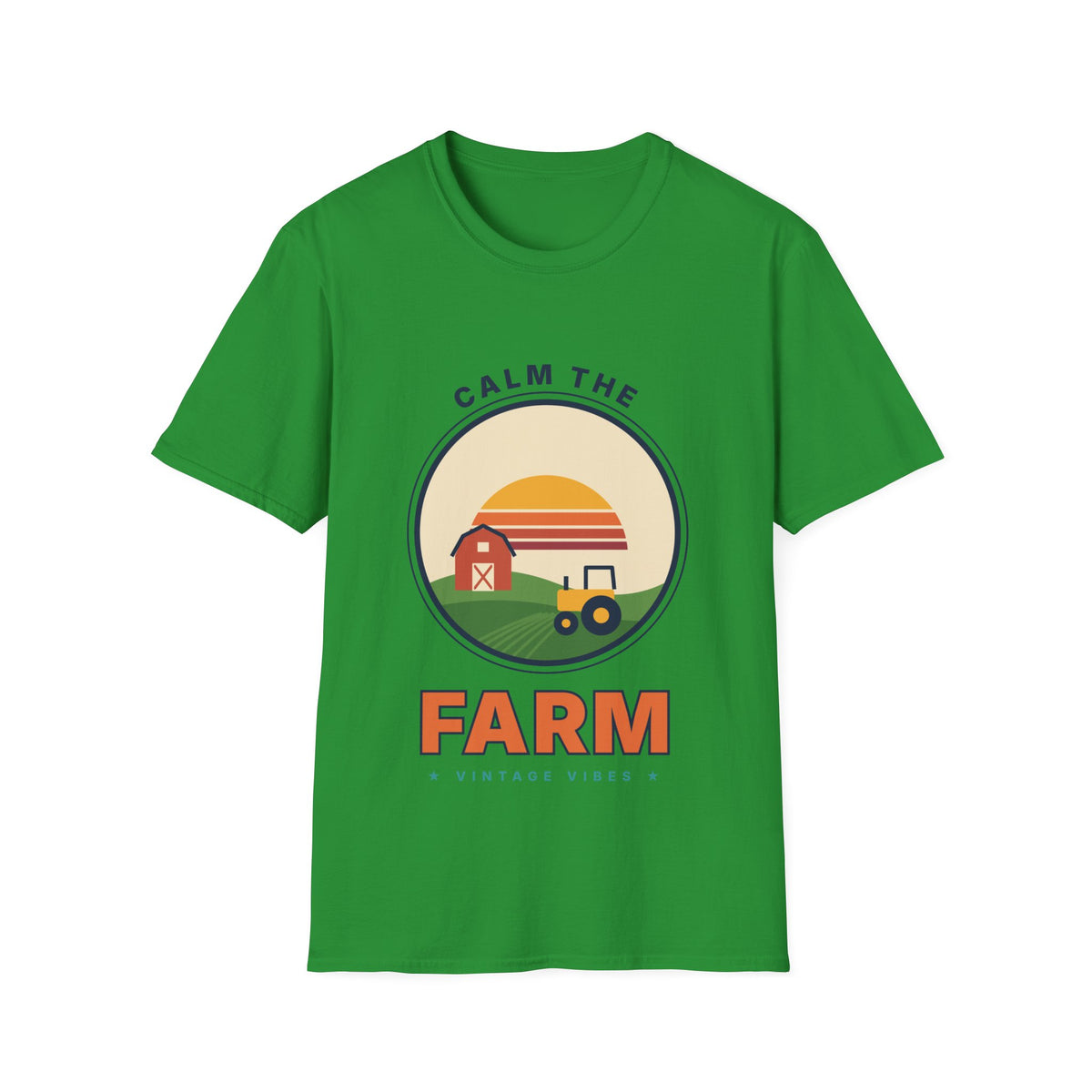 Calm the Farm Vintage Farm T-Shirt