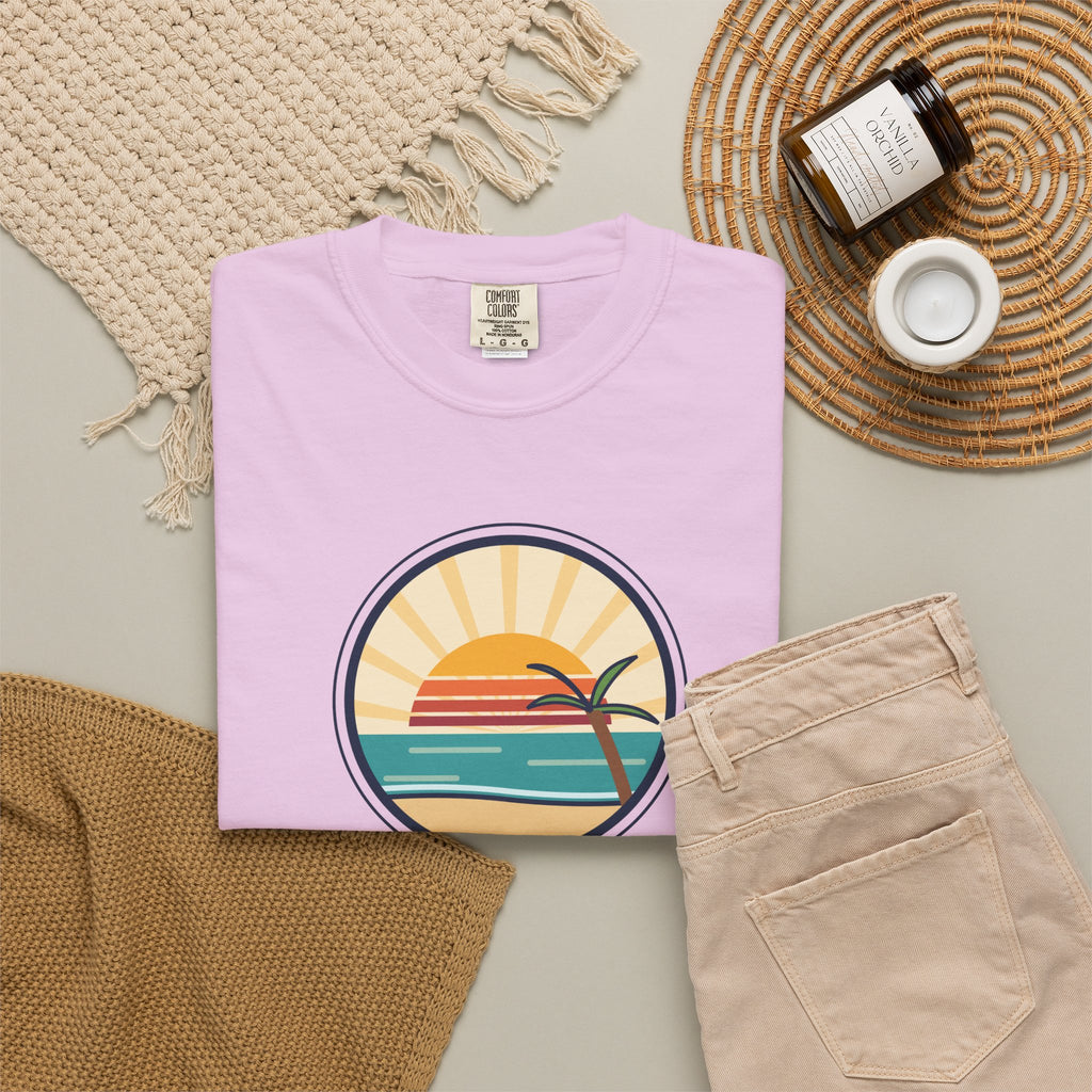 Rise Anyway T‑Shirt — Retro Sunrise Motivational Tee
