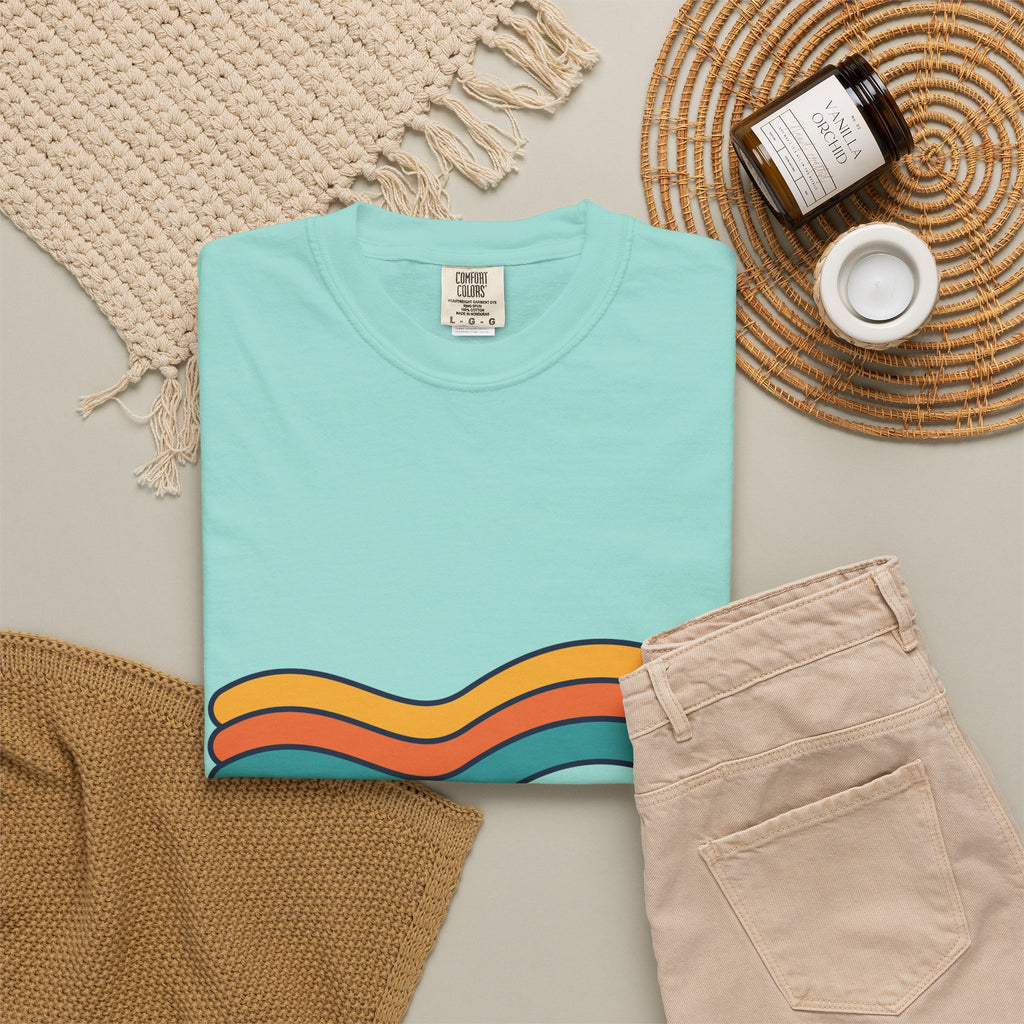 Vintage Vibes Retro Rainbow T-Shirt
