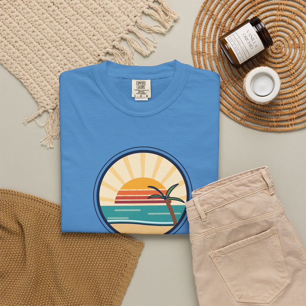 Rise Anyway T‑Shirt — Retro Sunrise Motivational Tee
