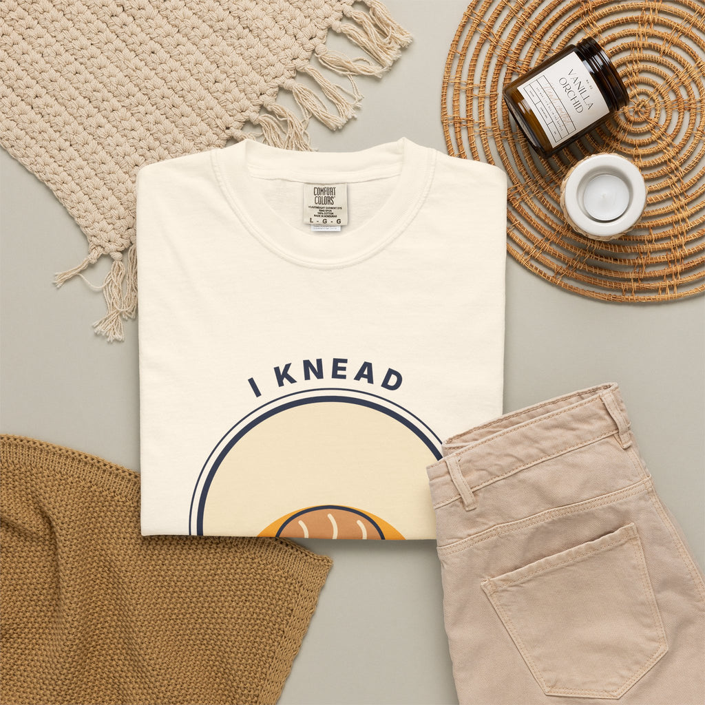 I Knead to Bake T-Shirt — Cute Retro Bread Baking Graphic Tee for Bakers & Pastry Lovers