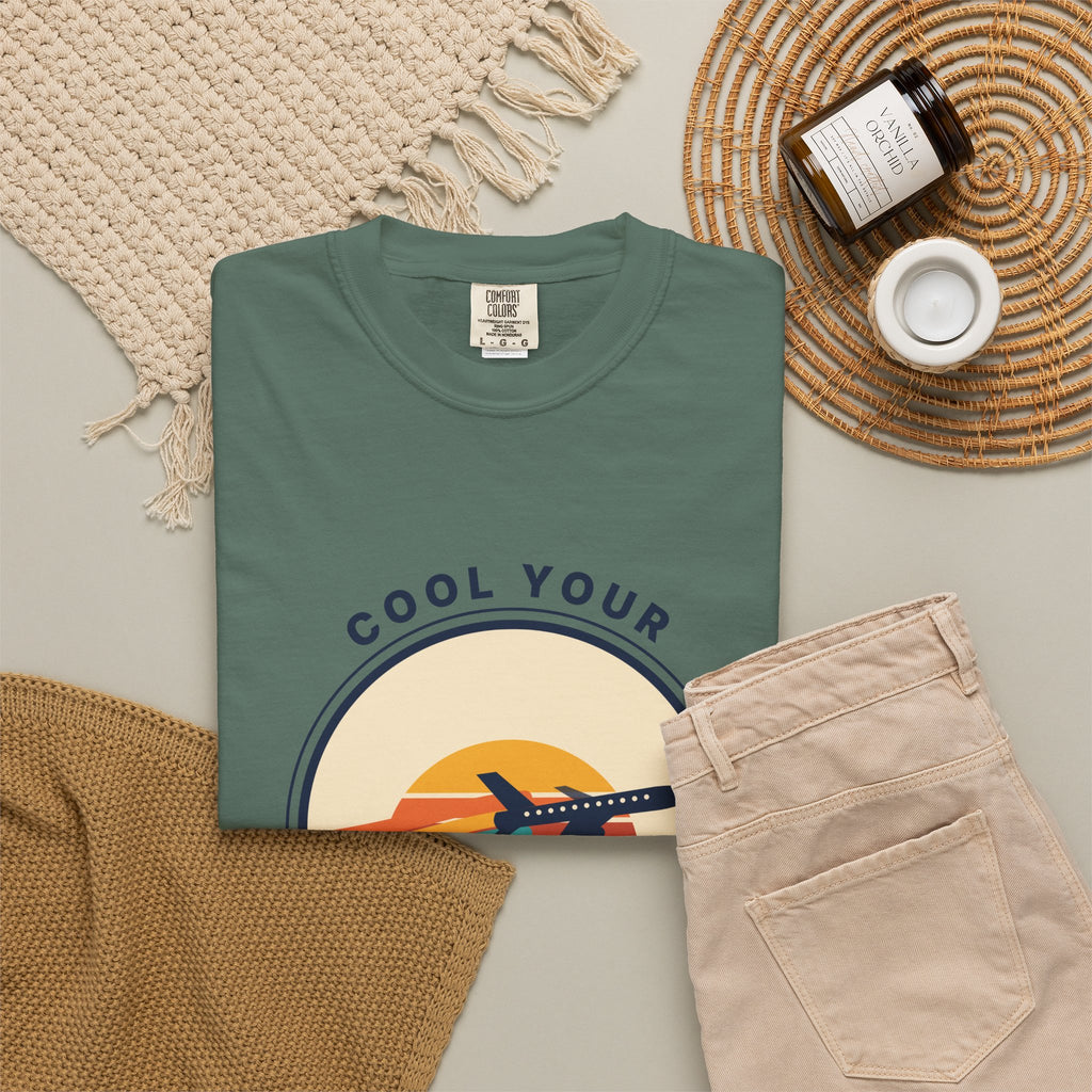 Cool Your Jets Vintage Airplane T-Shirt