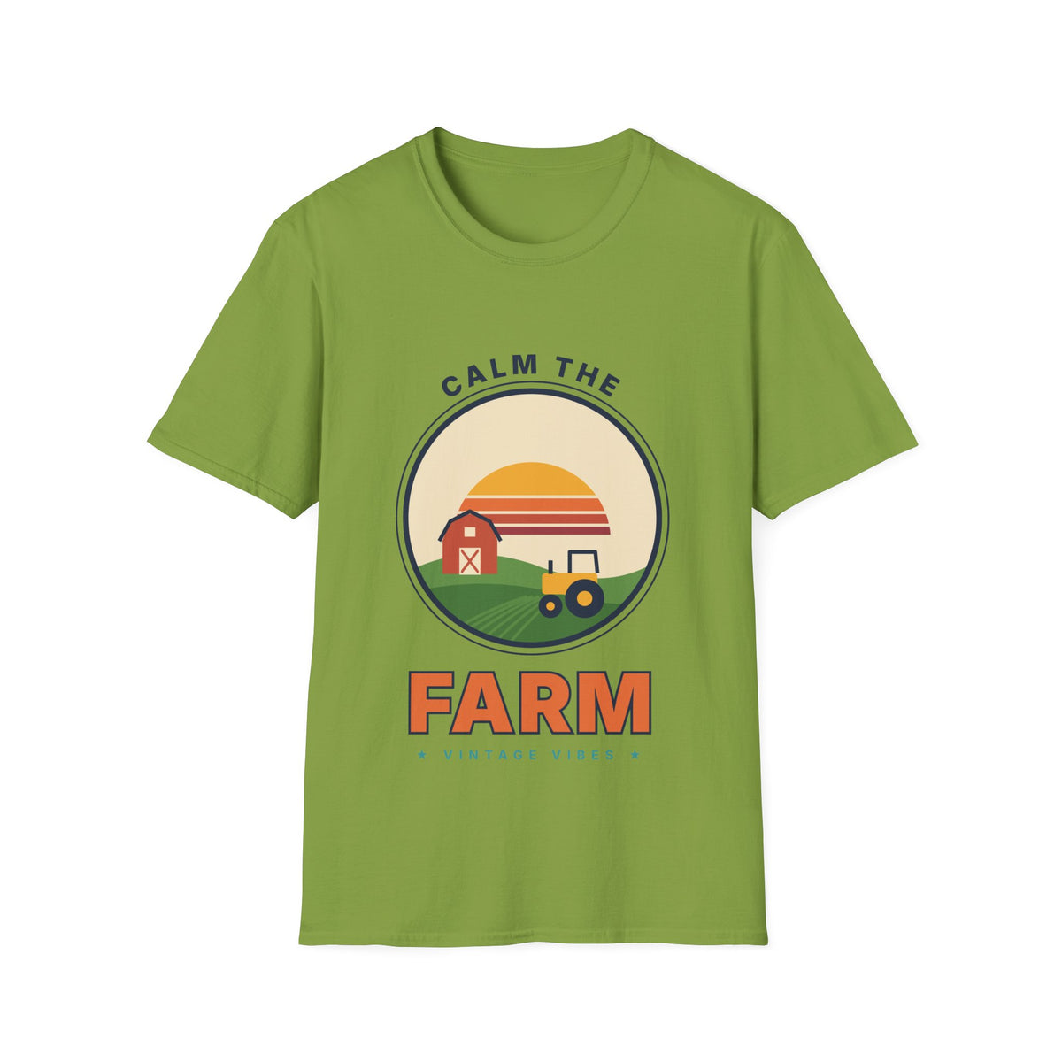 Calm the Farm Vintage Farm T-Shirt