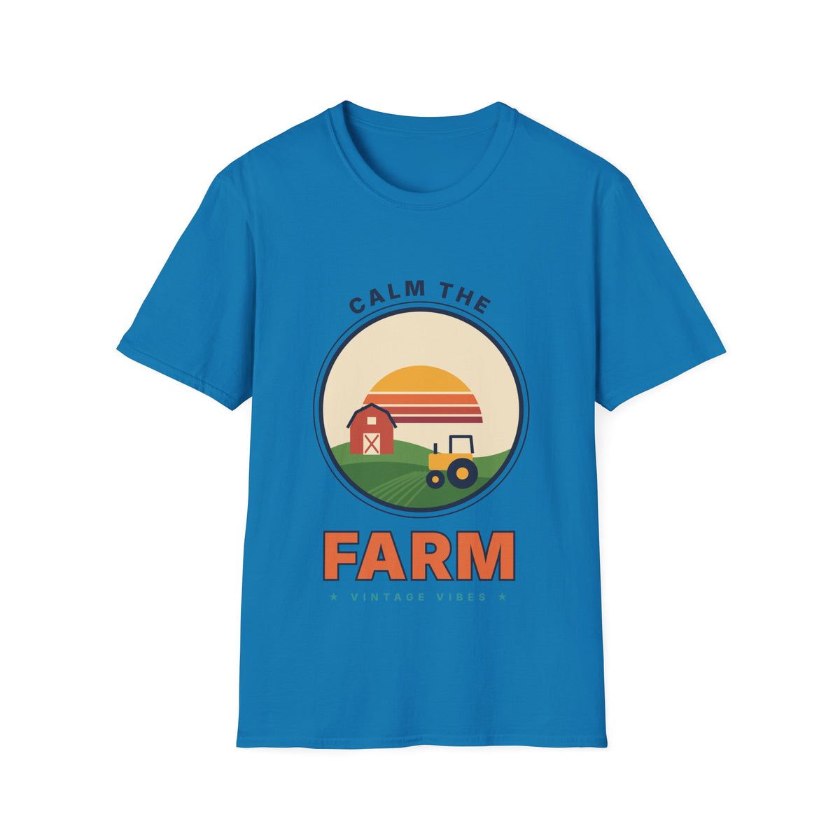 Calm the Farm Vintage Farm T-Shirt