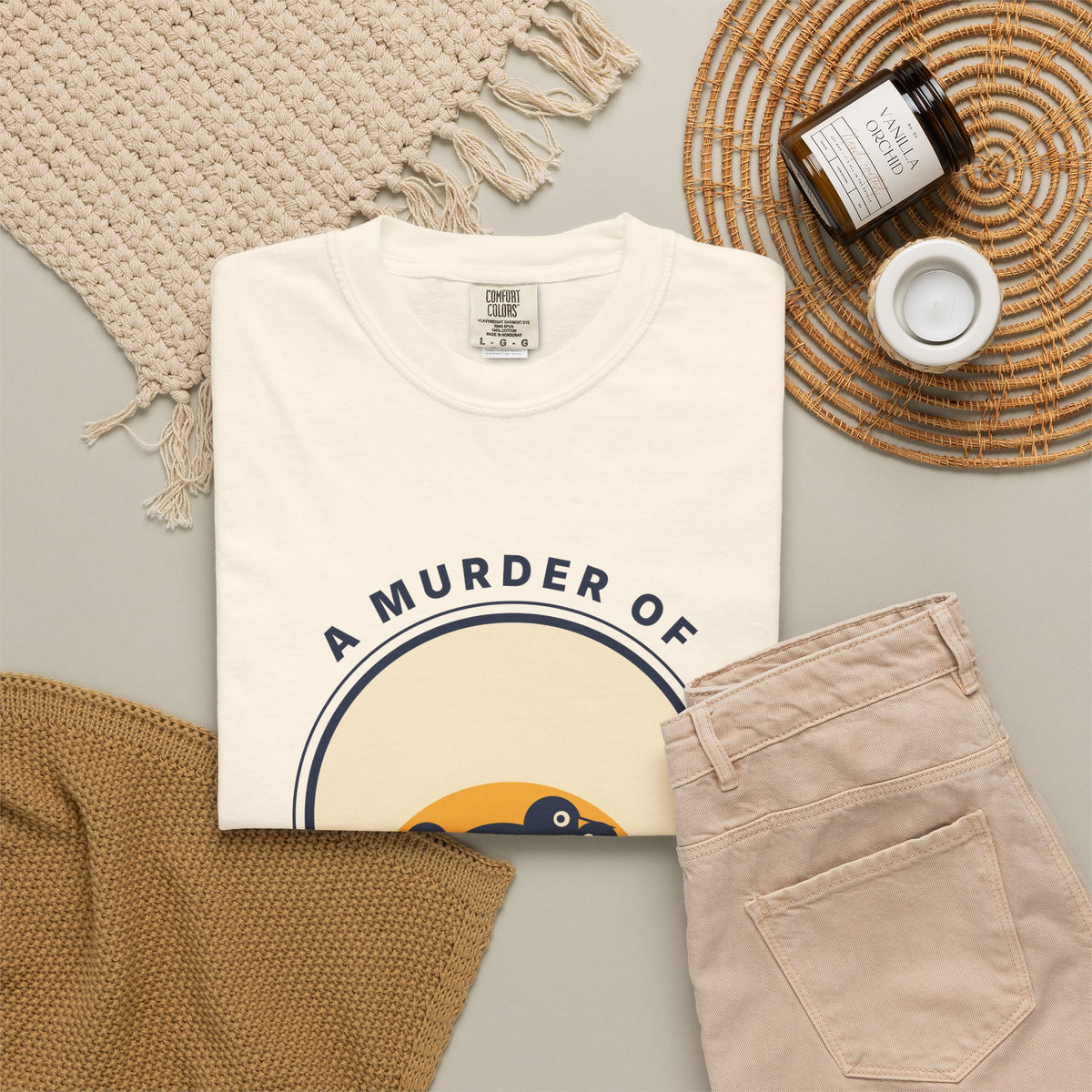 Retro T-Shirt Murder of Crows