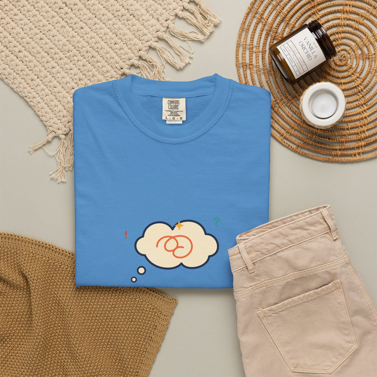 Overthought T-Shirt — "Veni, Vidi, Overthought" Funny Introvert Tee