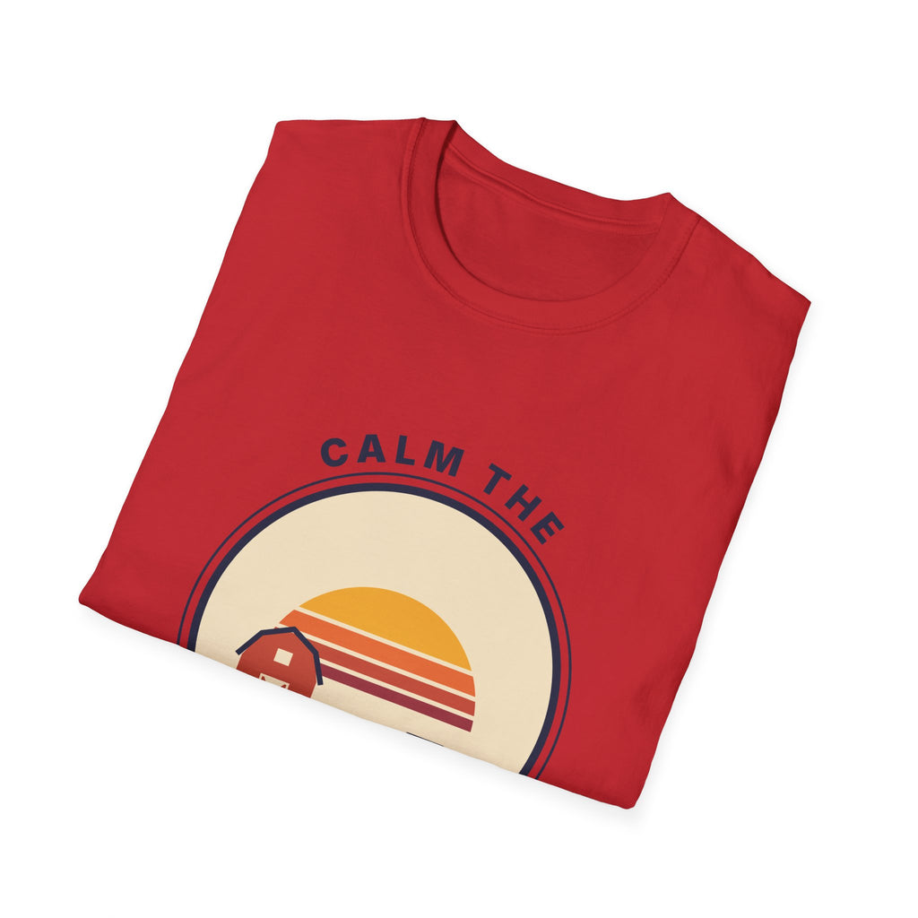 Calm the Farm Vintage Farm T-Shirt