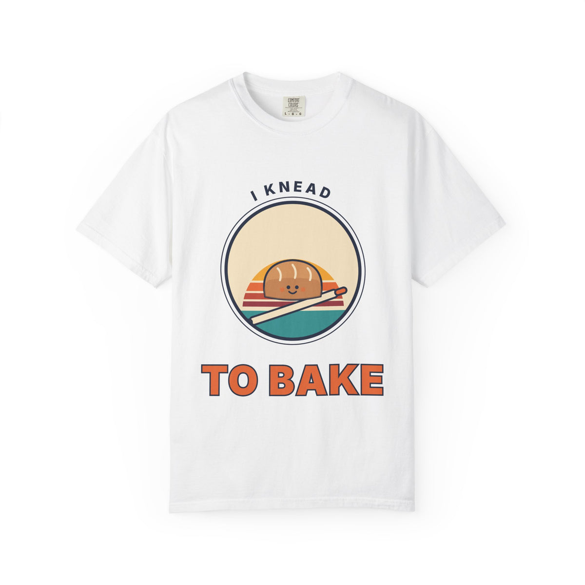 I Knead to Bake T-Shirt — Cute Retro Bread Baking Graphic Tee for Bakers & Pastry Lovers
