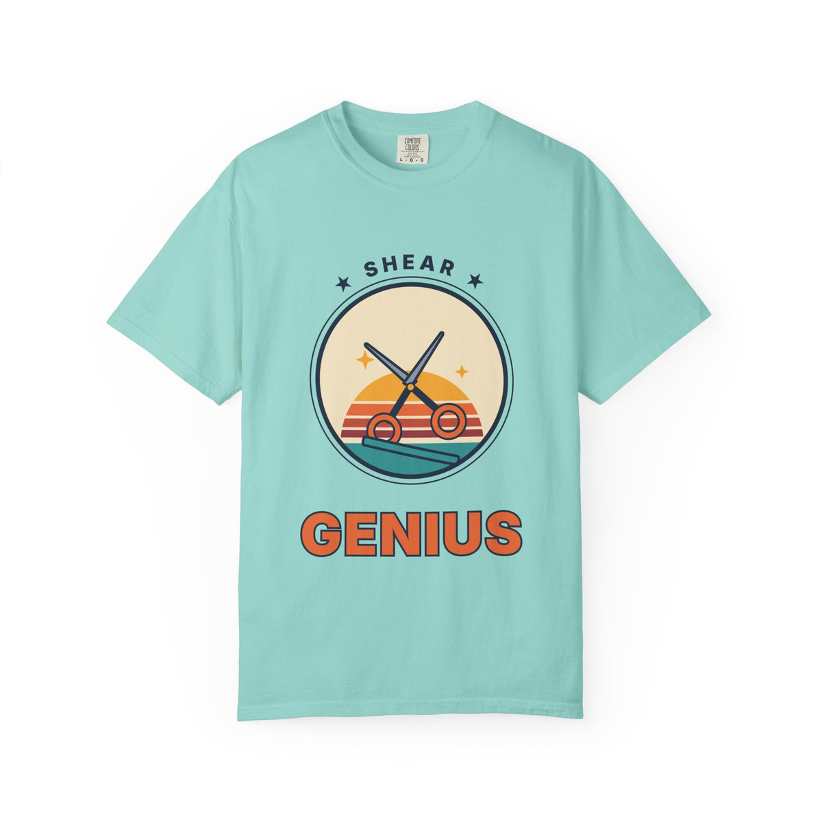 Hair Dressing Retro T-Shirt-Dyed T-shirt