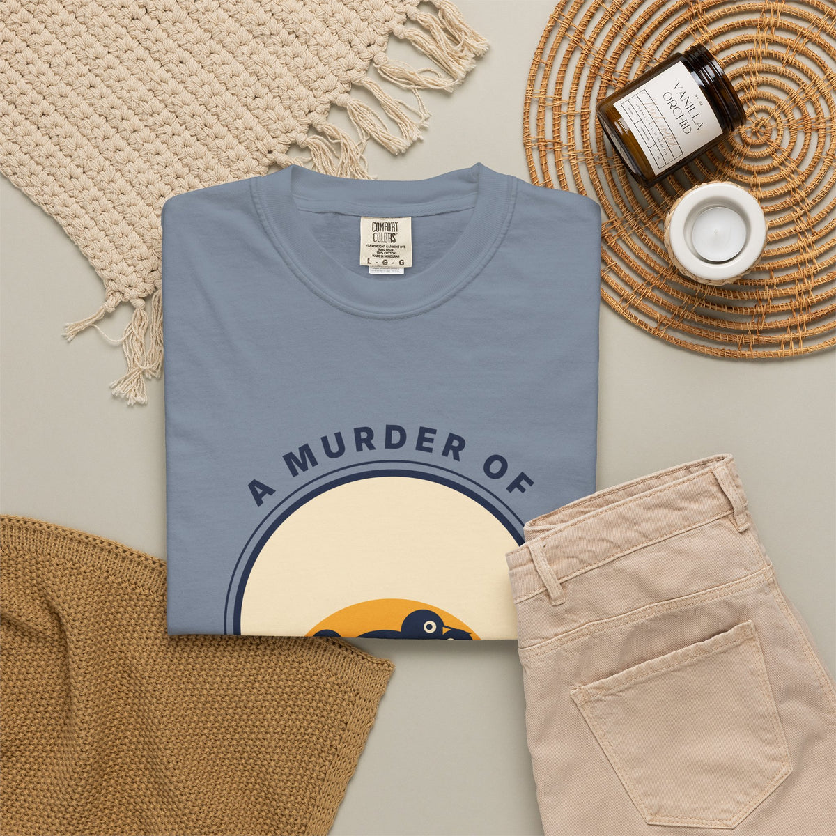 Retro T-Shirt Murder of Crows