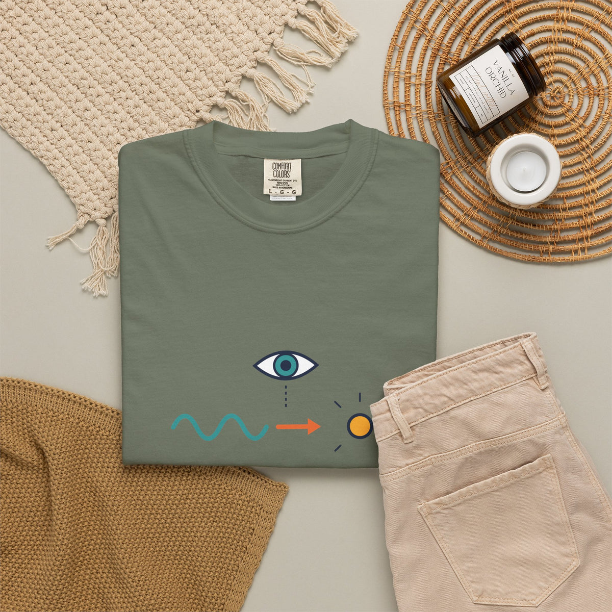 Quantum -Dyed T-shirt