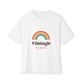 Vintage Vibes Rainbow Tee