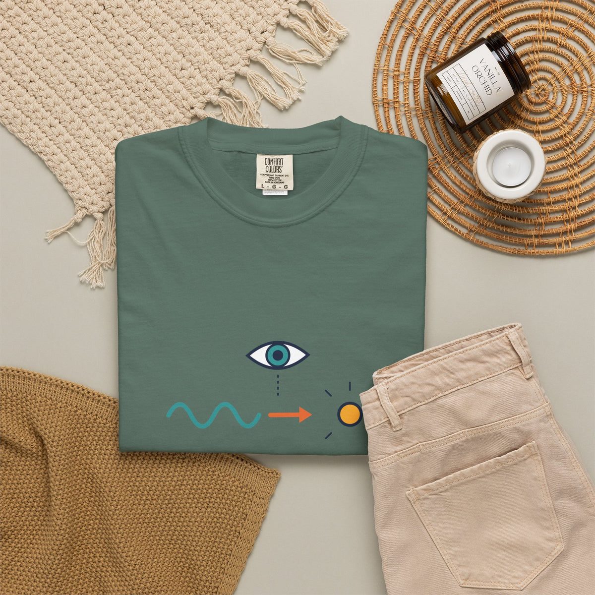 Quantum -Dyed T-shirt