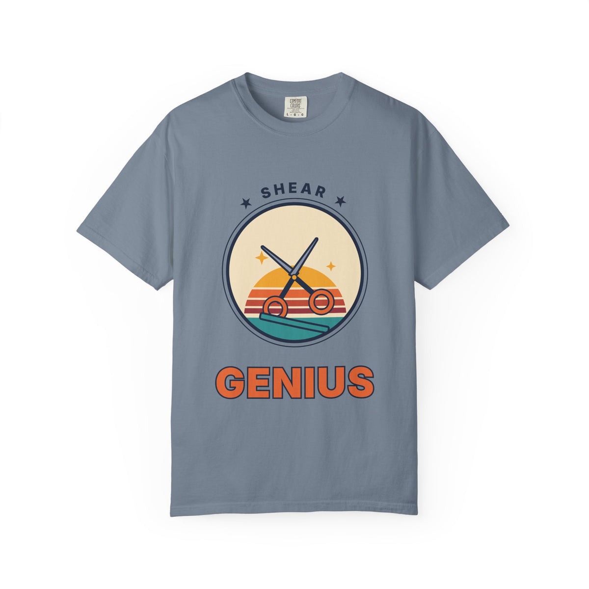 Hair Dressing Retro T-Shirt-Dyed T-shirt
