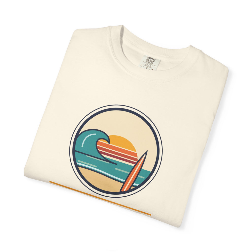 Ride the Waves T-Shirt — 'Ride the Waves, Life Sends You' Surf Graphic Tee