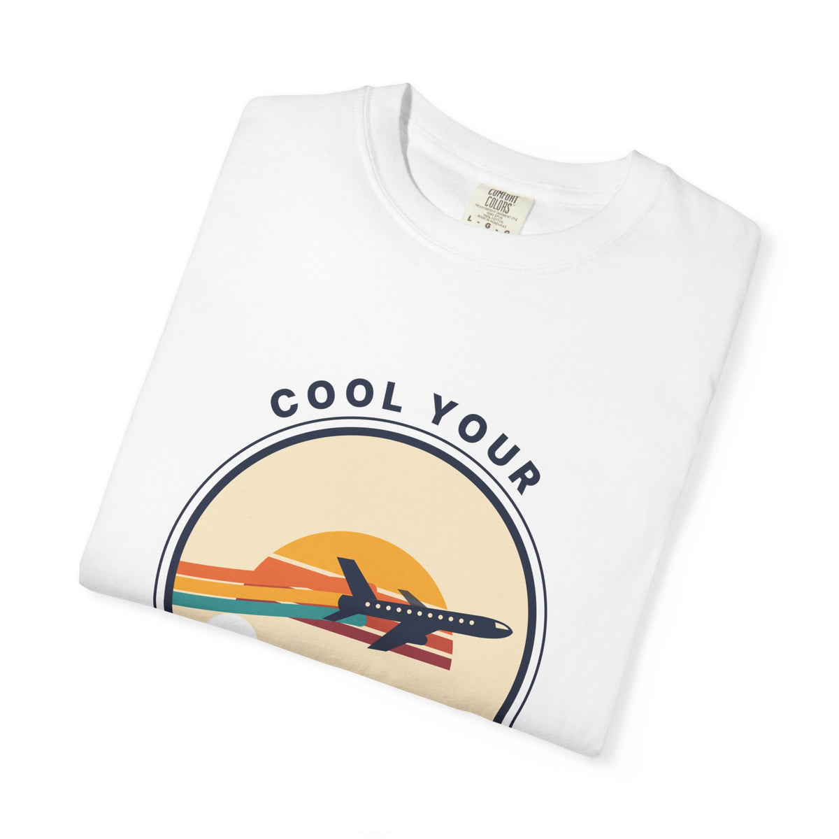 Cool Your Jets Vintage Airplane T-Shirt