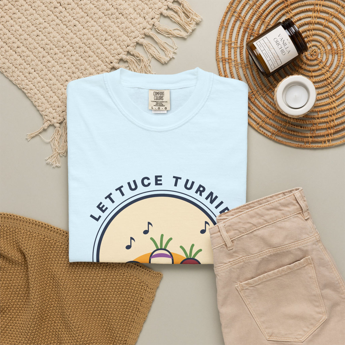 The Beet T-Shirt — Cute Veggie Band Graphic Tee (Lettuce Turnip)